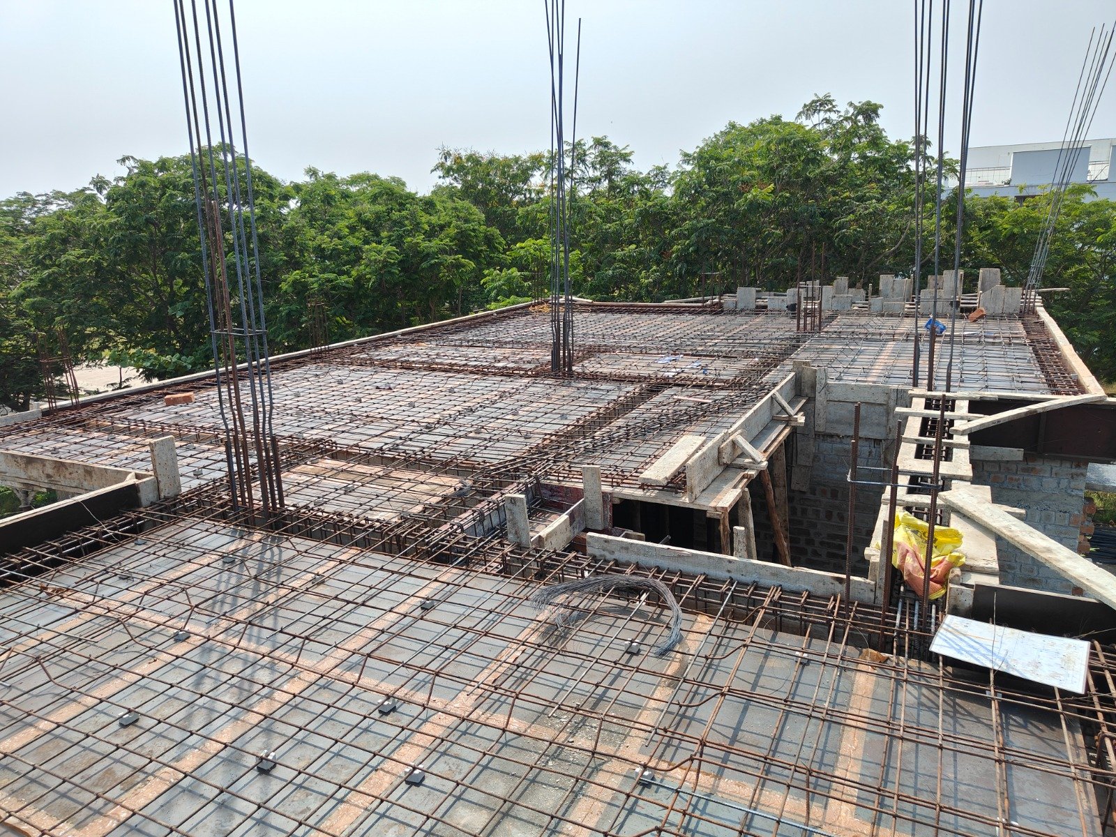 Roof Slab Steel Reinforcement